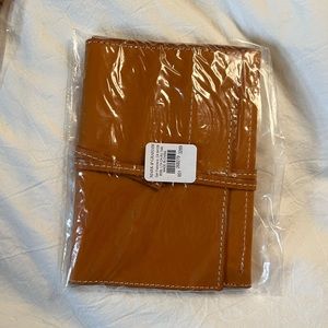 Mark & Graham Baseball Leather Charger Roll Up NWT